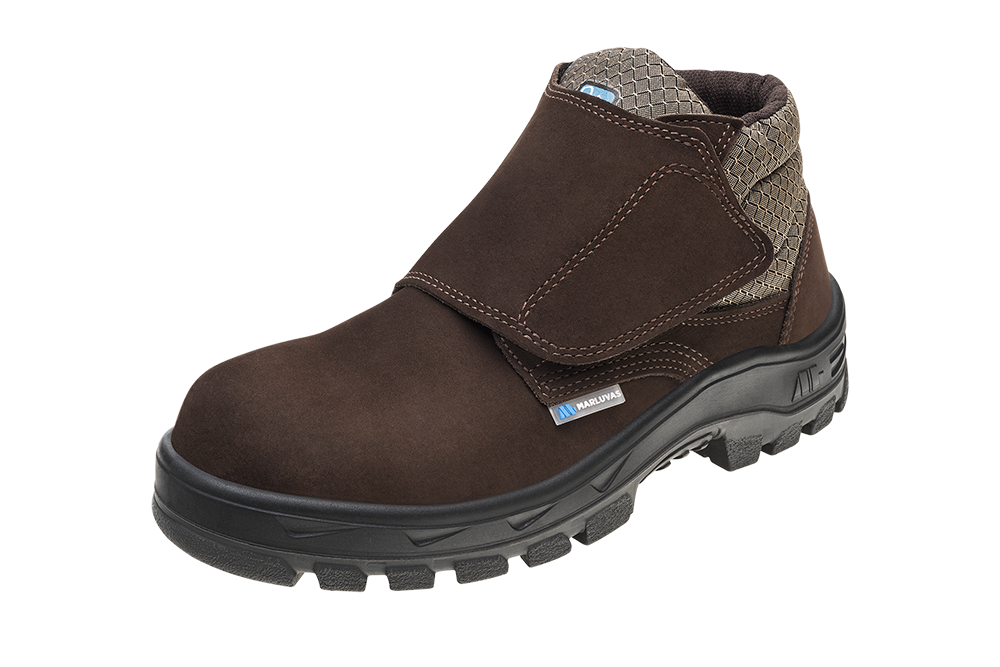 Bota Nobuck com Velcro (50B22-VEL-E-C-PAD)