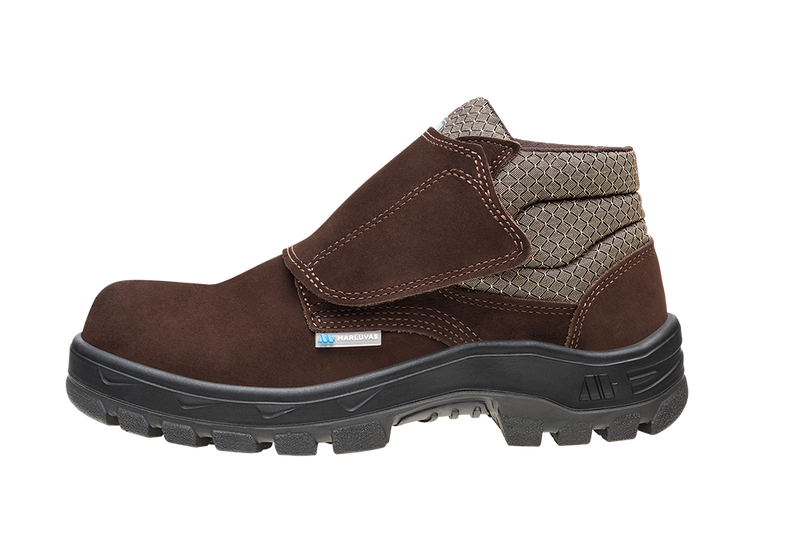 Bota Nobuck com Velcro (50B22-VEL-E-C-PAD)